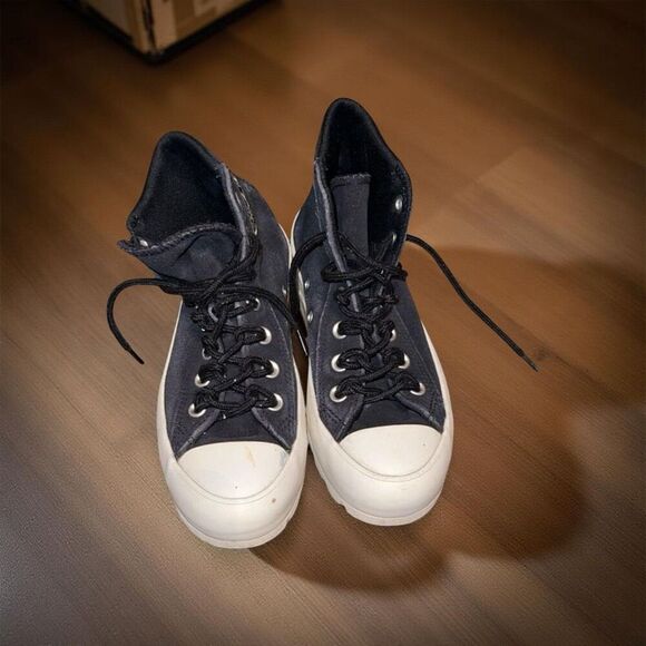 Women's Converse Women’s Chuck Taylor All Star Hi 'Lugged Varsity Size 5.5 - Picture 1 of 11